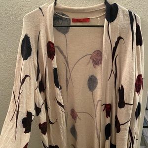 Red Woman Cardigan